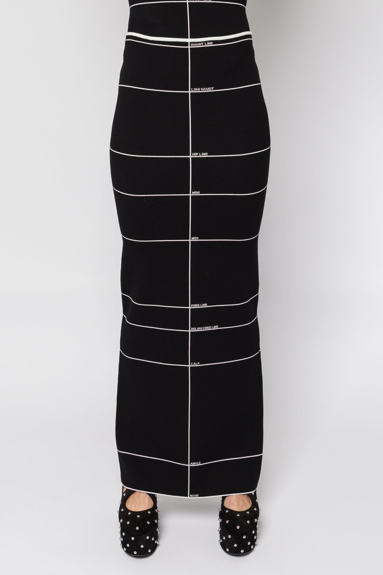 Vetements Knitted Maxi Skirt