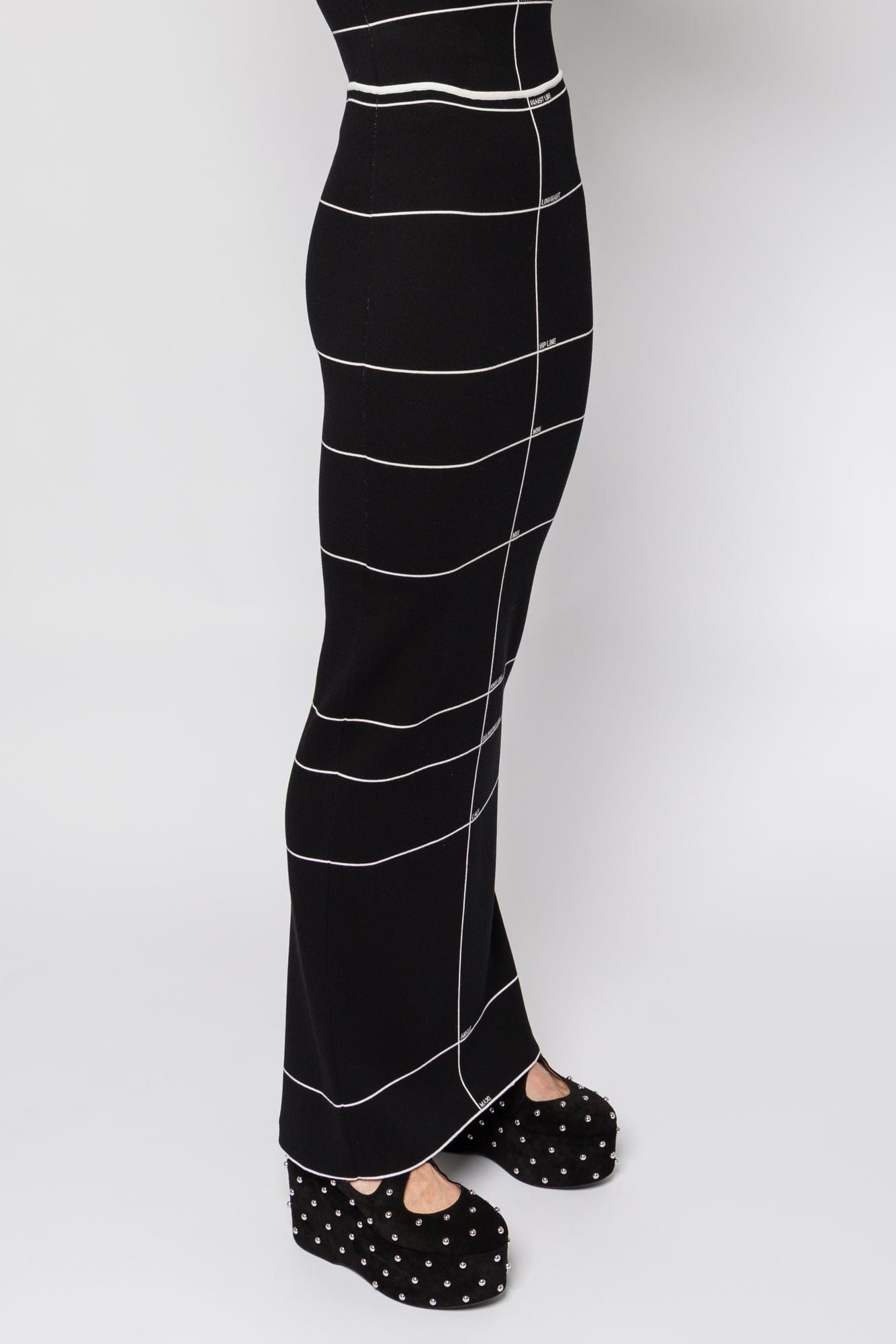 Vetements Knitted Maxi Skirt