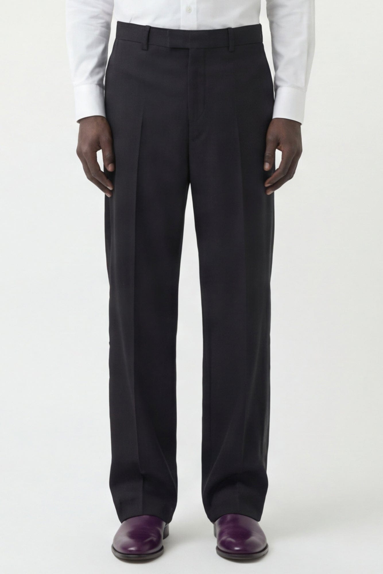 Vetements Taped Tailored Pants in Black