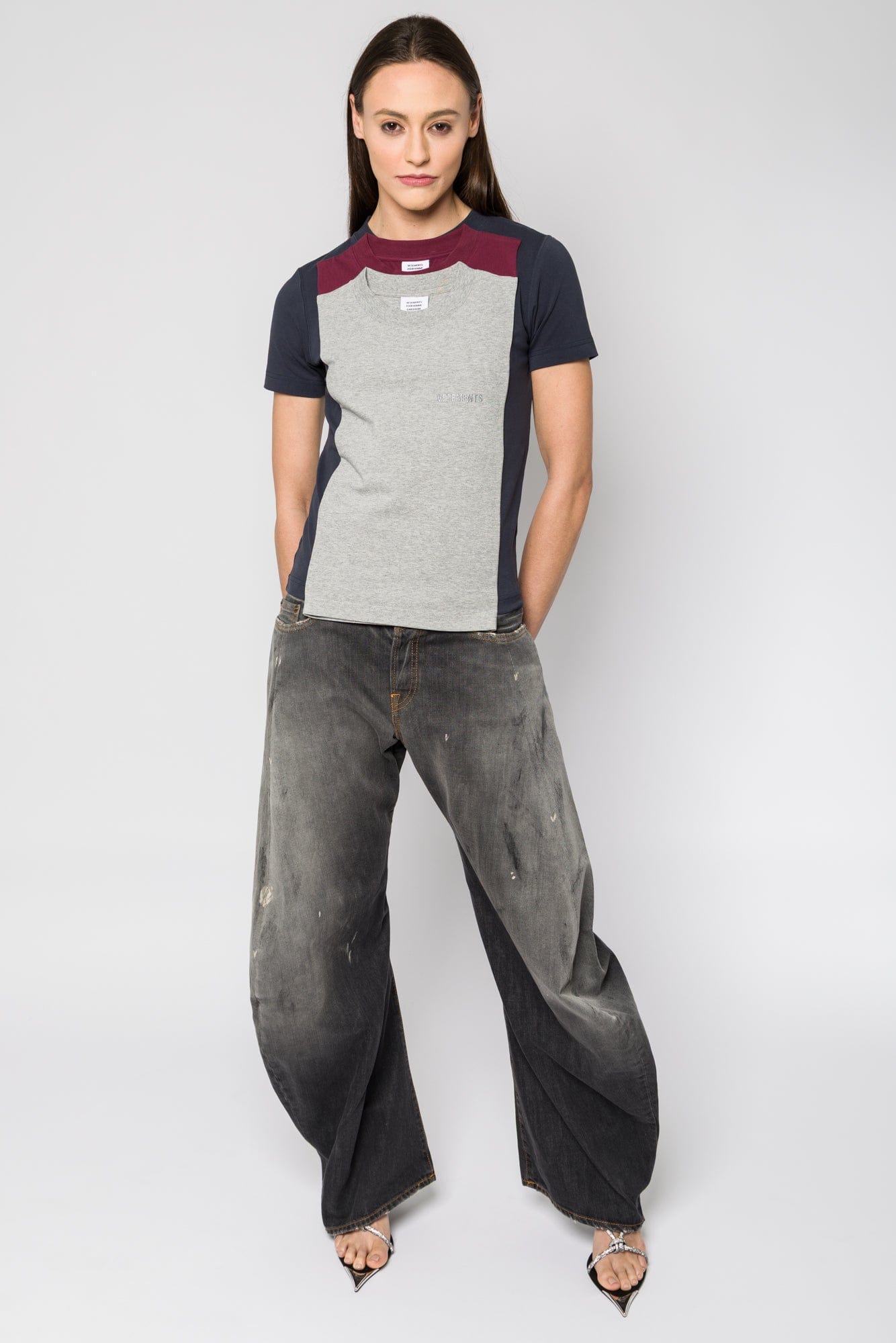 Vetements Layered Fitted Unisex T-Shirt