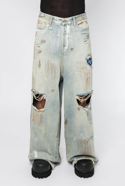 Vetements Trashed Big Shape Jeans – Antidote Fashion and Vetements Trashed Big Shape Jeans – Antidote Fashion and