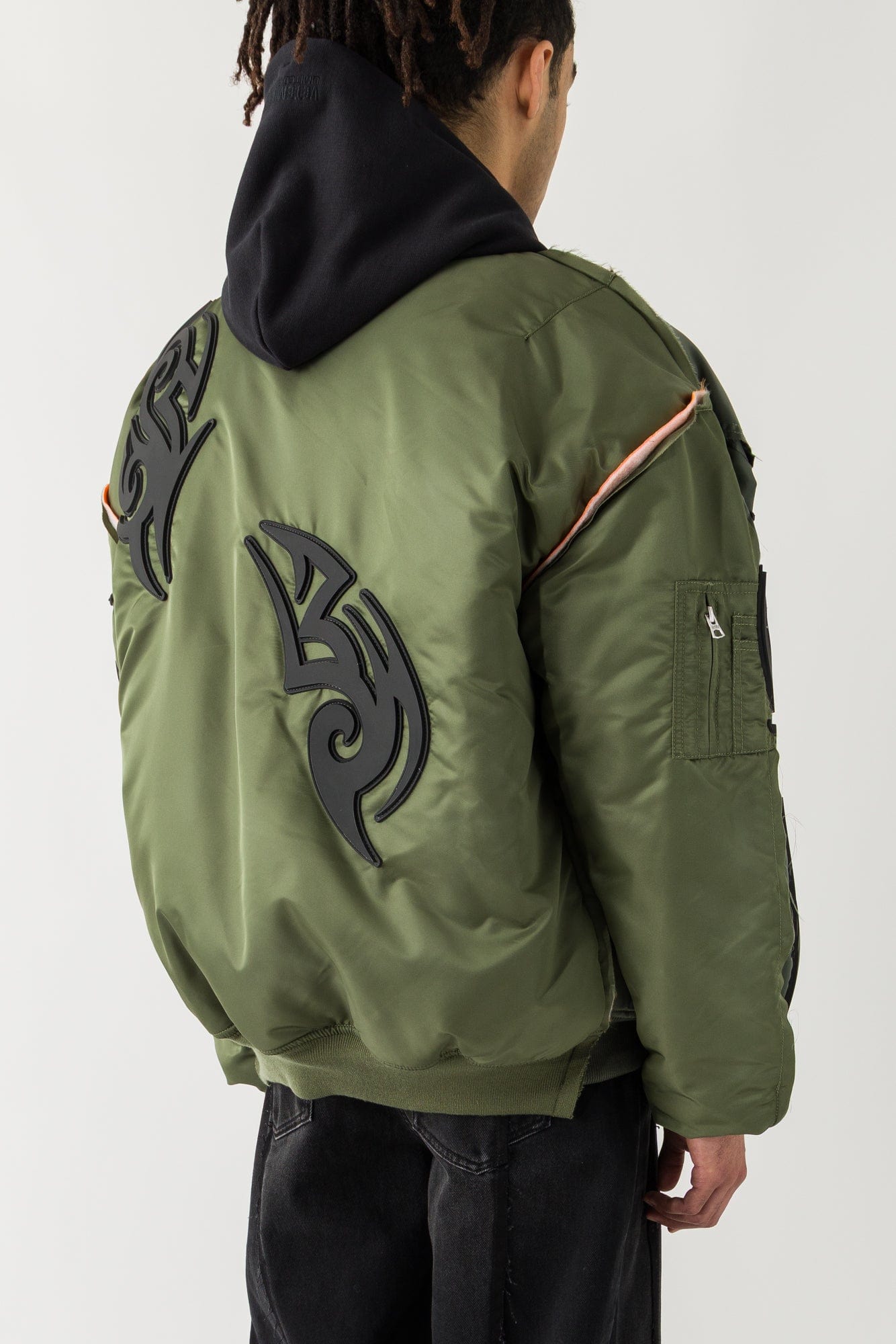 Vetements Tribal Reworked Bomber Jacket