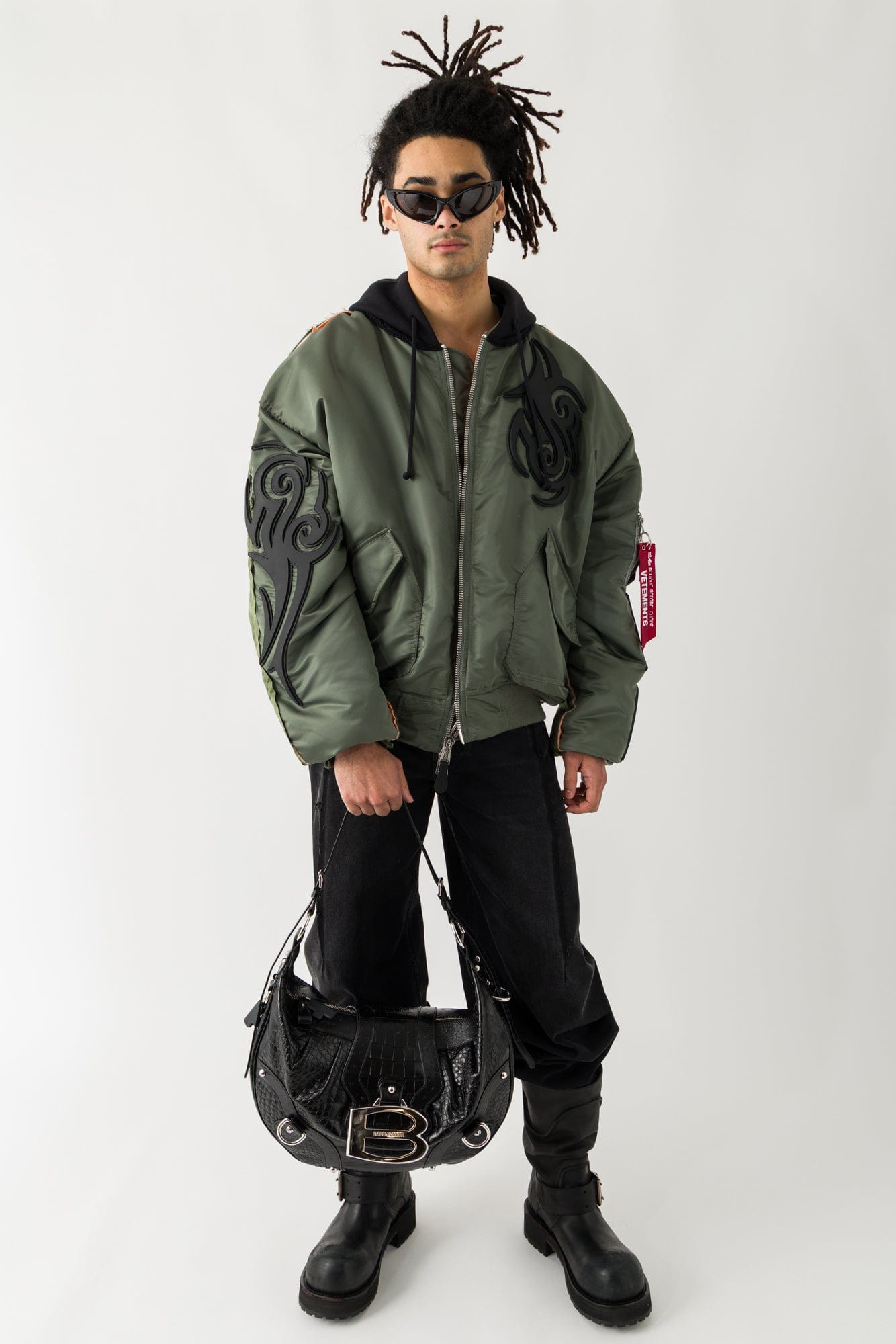 Vetements Tribal Reworked Bomber Jacket