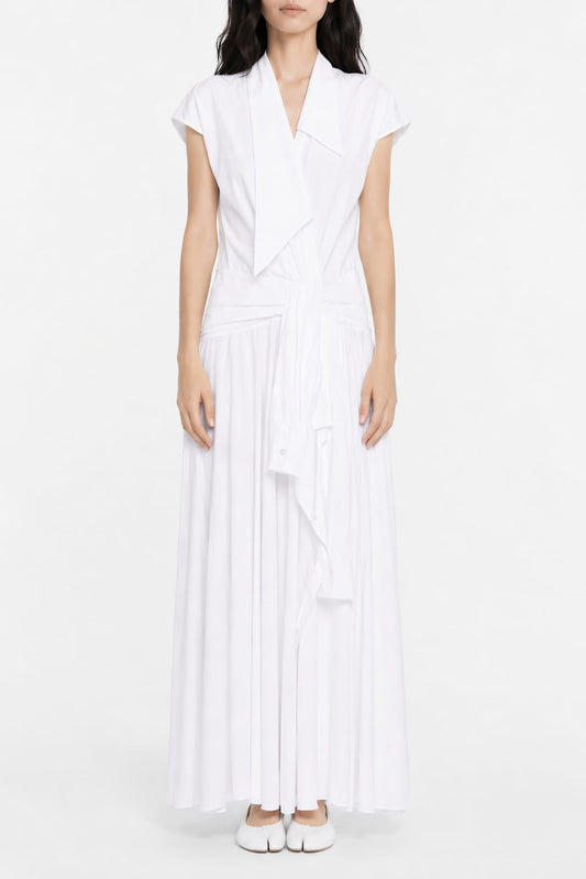 Viktor & Rolf Bow Drape Wrap Dress SS26