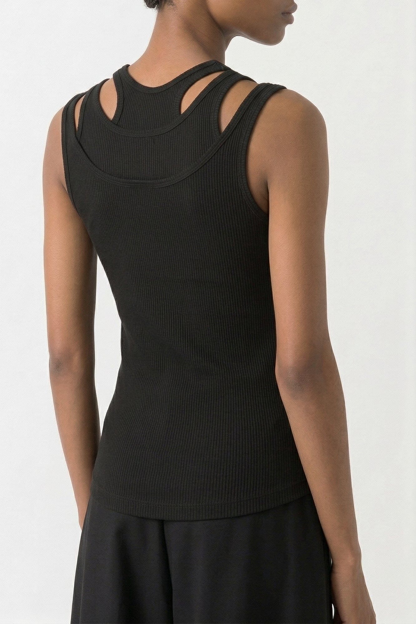 Viktor & Rolf Tripple Tank in Black back