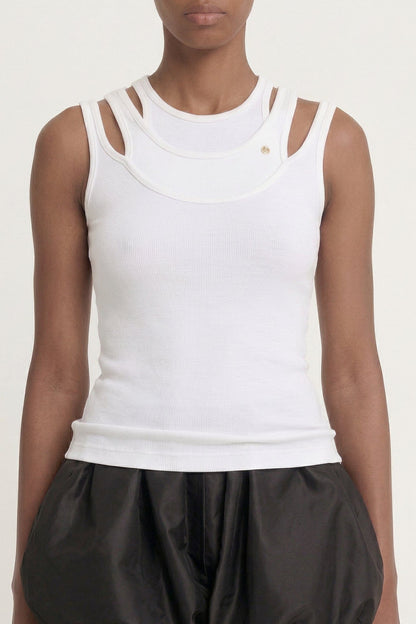 Viktor & Rolf Tripple Tank in White