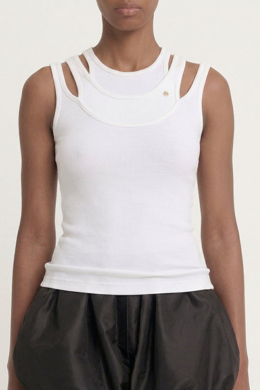 Viktor & Rolf Tripple Tank in White