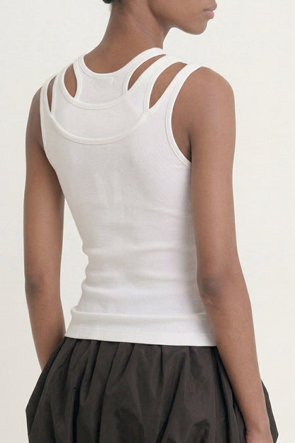 Viktor & Rolf Tripple Tank in White back