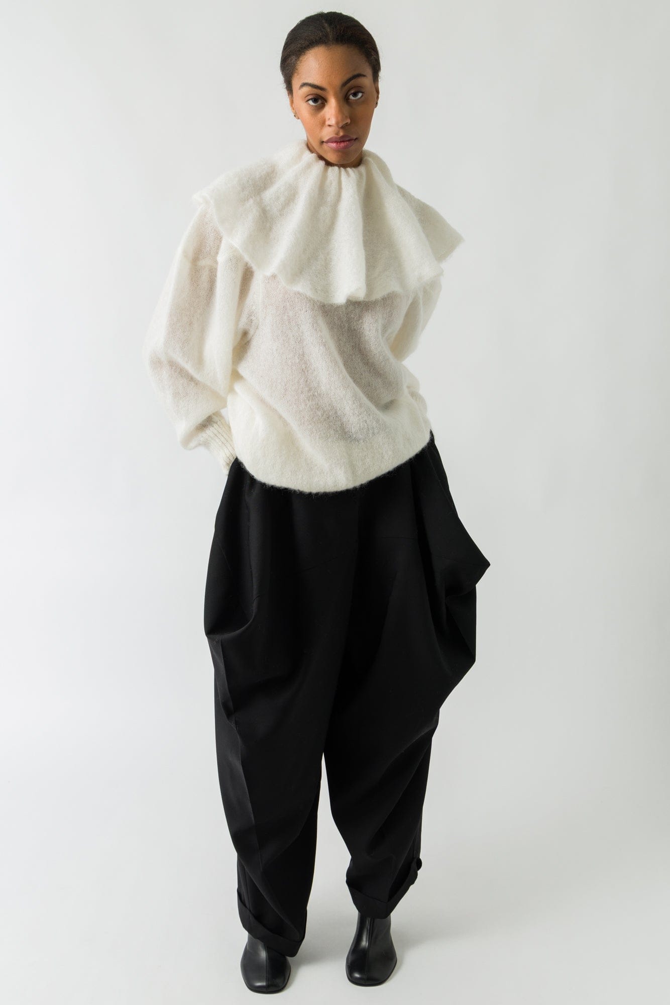 Viktor & Rolf Volant Neck Sweater