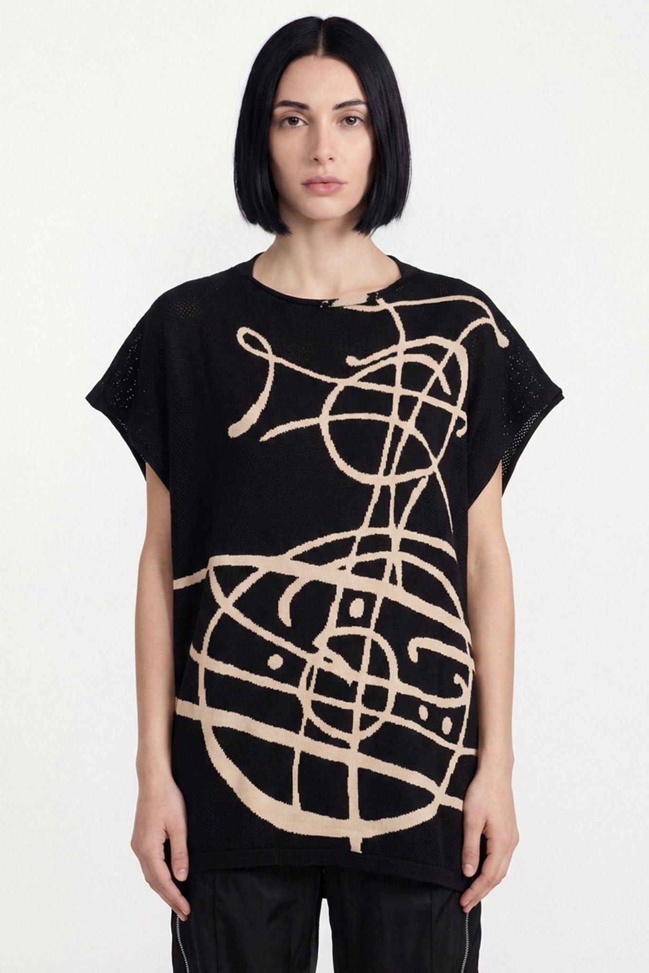 Vivienne Westwood Graffiti Orb Beach Top SS26