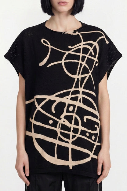 Vivienne Westwood Graffiti Orb Beach Top SS26