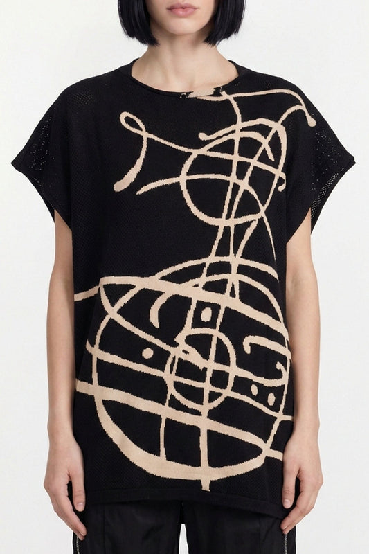 Vivienne Westwood Graffiti Orb Beach Top SS26