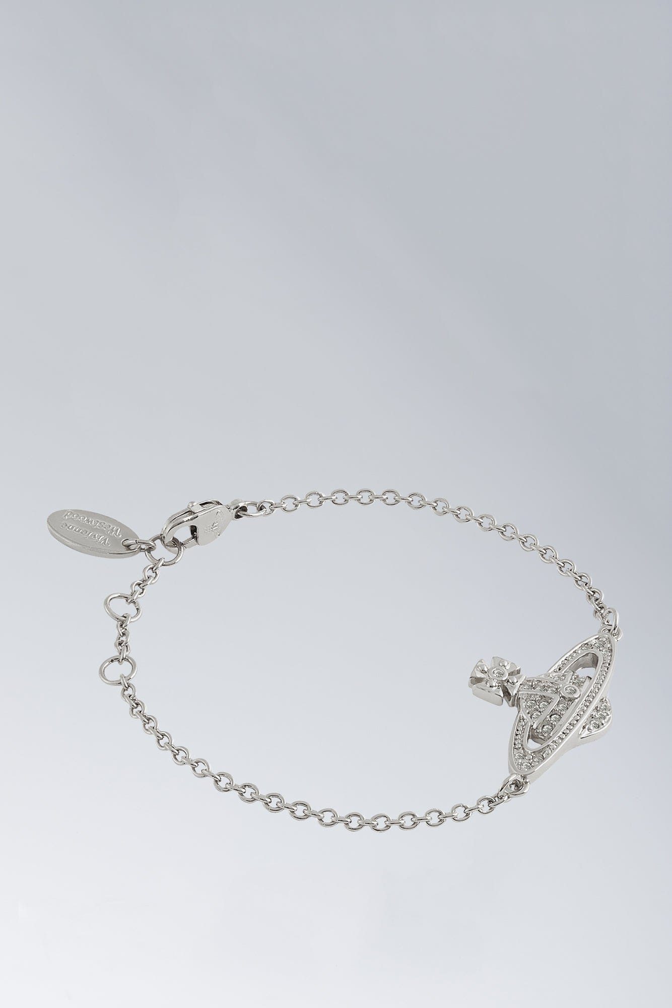 Vivienne Westwood Mini Bas Relief Chain Bracelet angle view