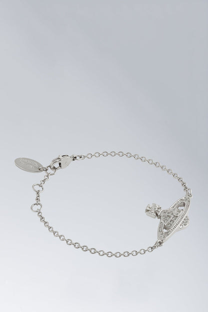 Vivienne Westwood Mini Bas Relief Chain Bracelet angle view