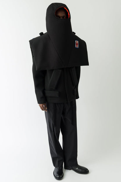 Walter Van Beirendonck Alien Hood Beep Beep full look