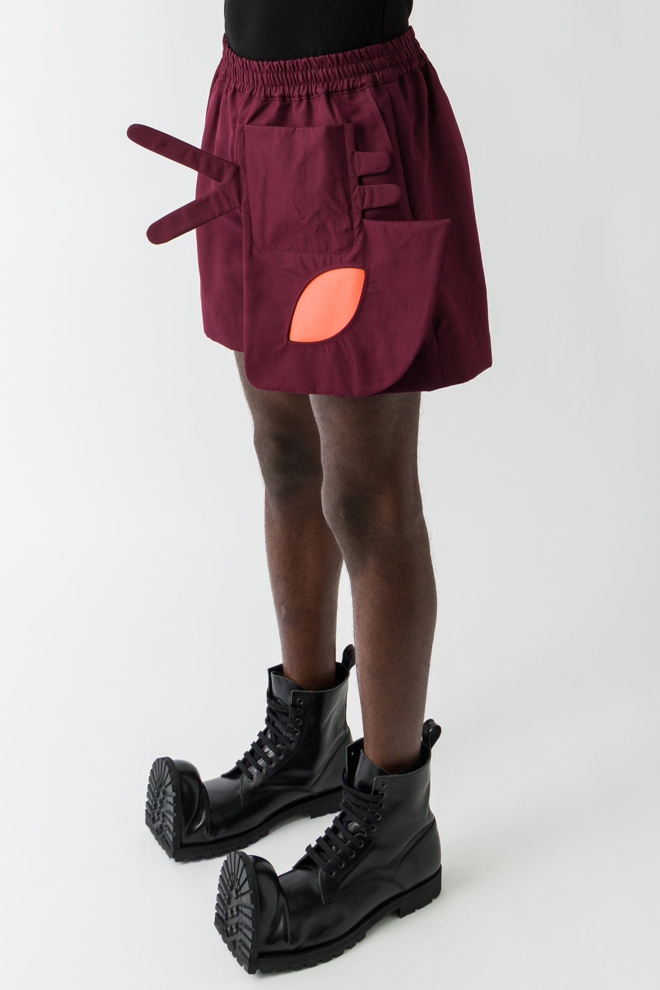 Walter Van Beirendonck Alien Sculpture Shorts side