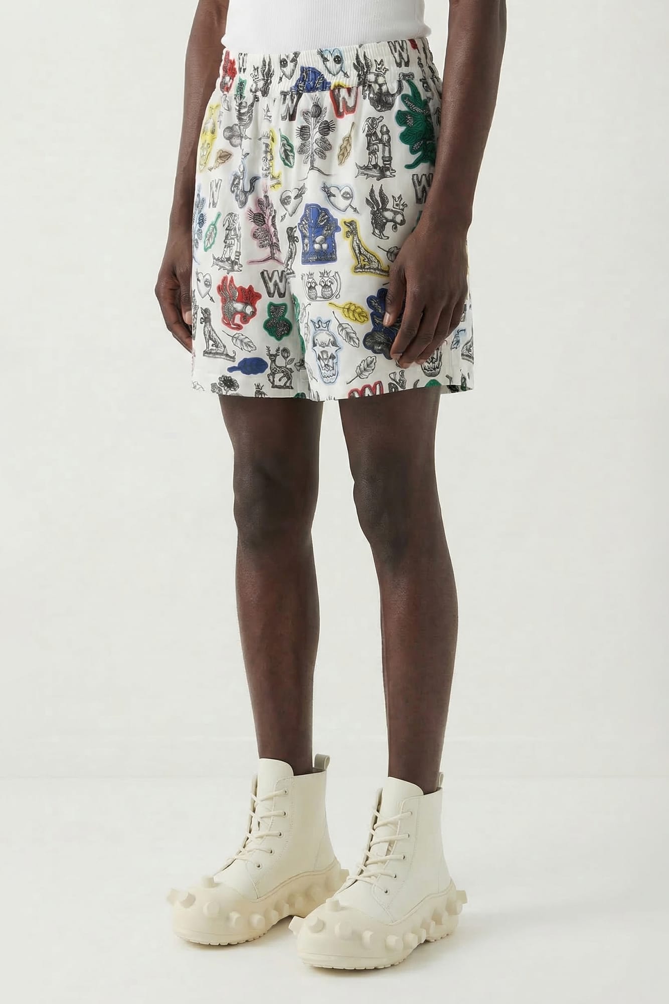 Walter Van Beirendonck Basic Shorts side