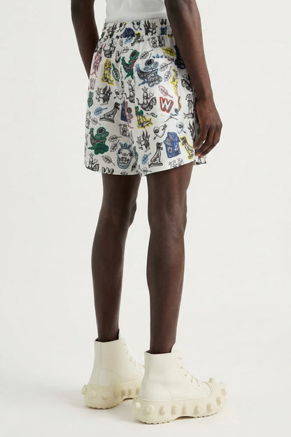 Walter Van Beirendonck Basic Shorts back