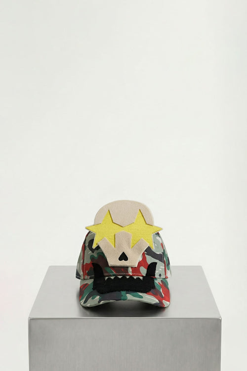 Walter Van Beirendonck Camo Cap