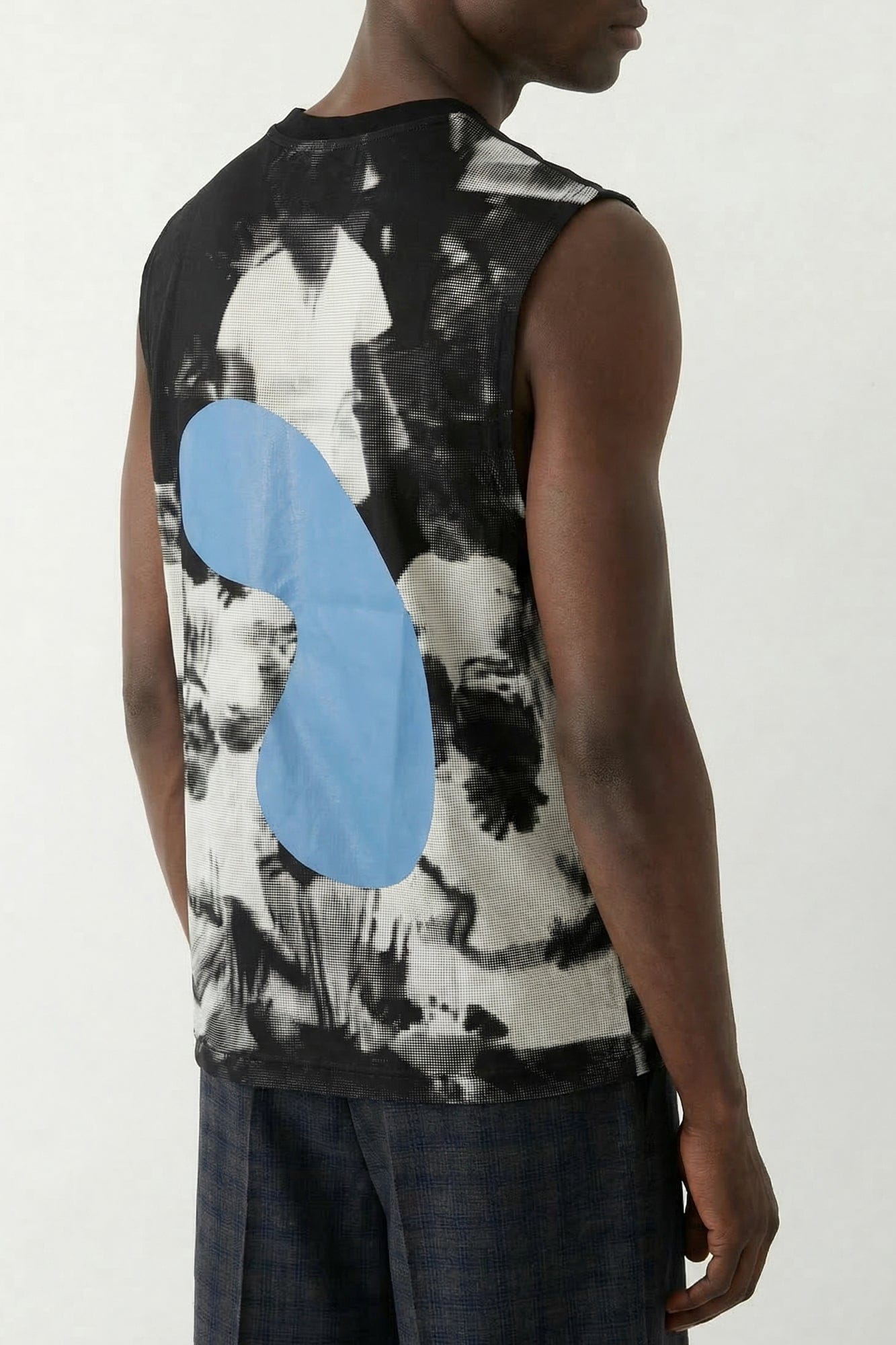Walter Van Beirendonck Daisy Sleeveless Top back