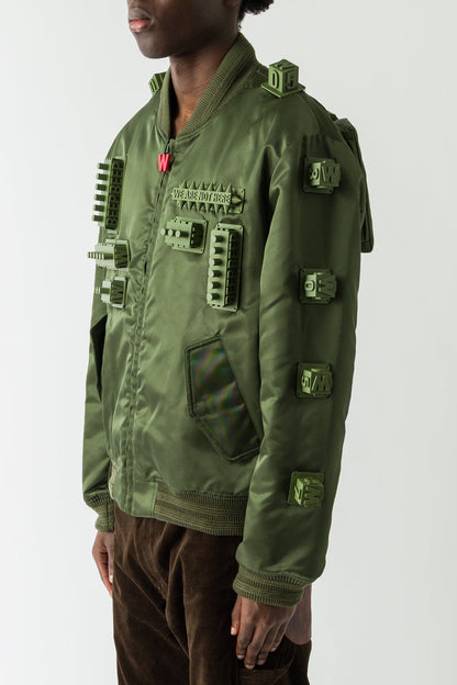 Walter Van Beirendonck New Bomber side