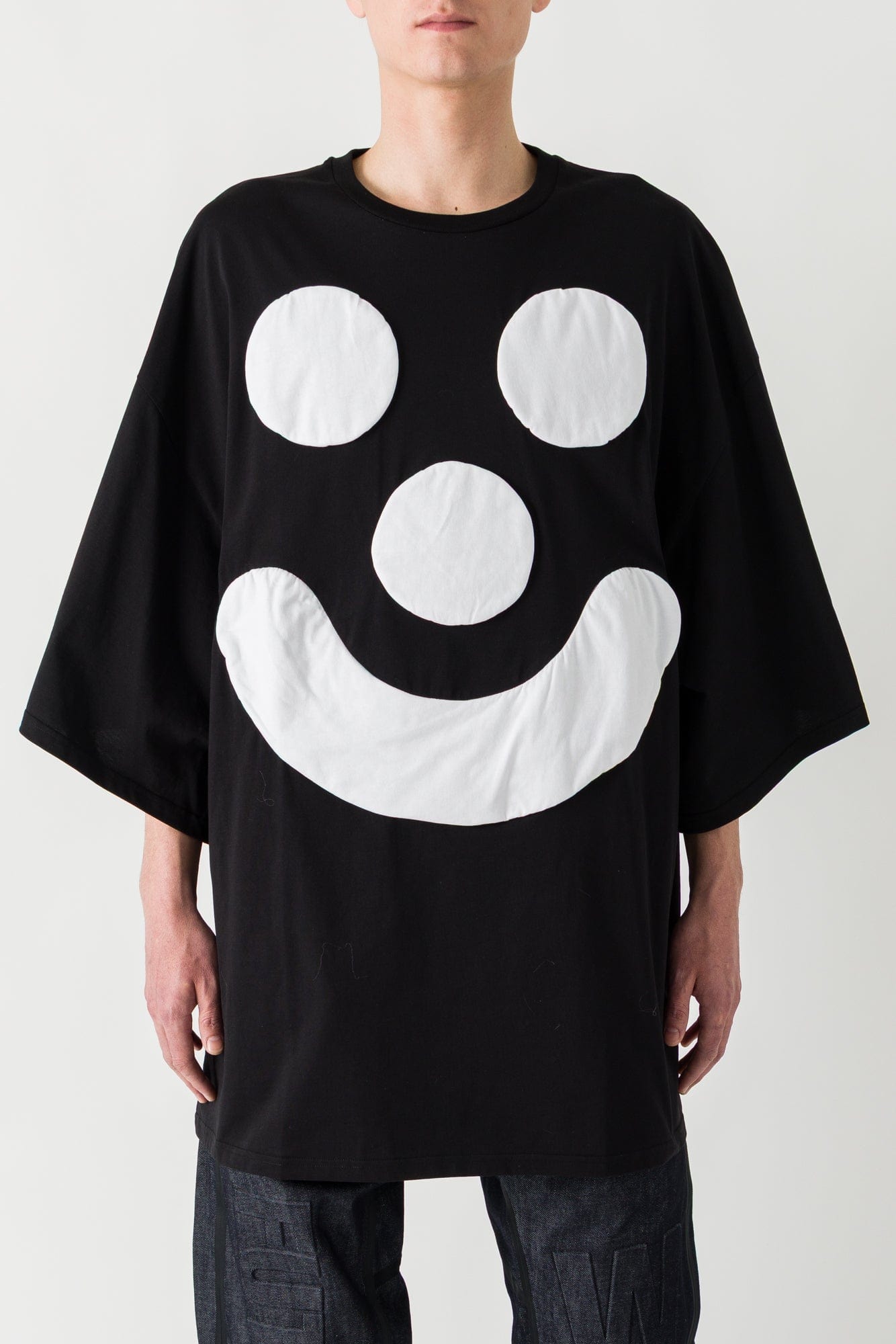 Walter Van Beirendonck SMILE Super T in Black SS25