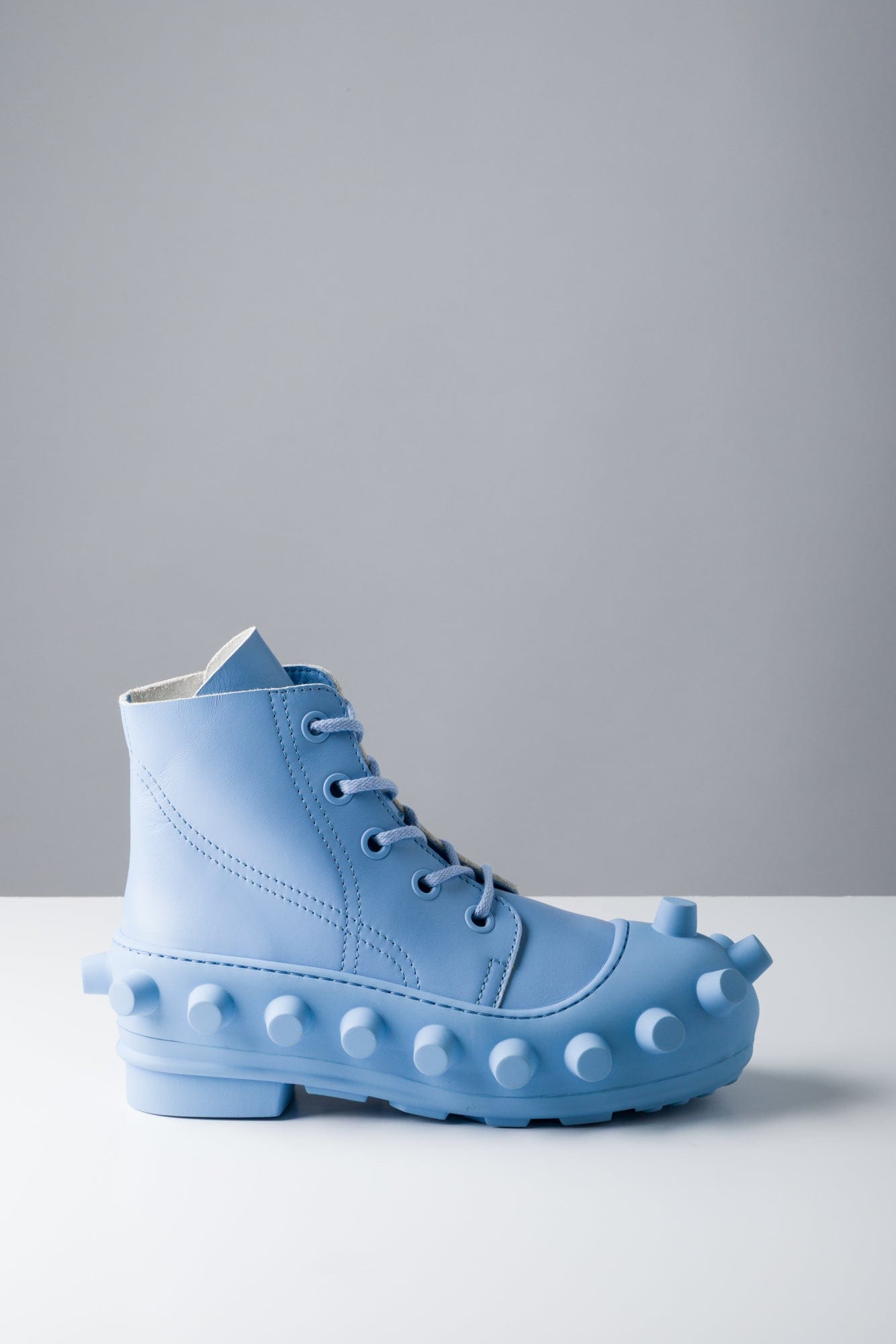 Walter Van Beirendonck Mid Boom Boots in Placid Blue SS25