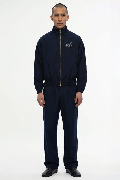 Willy Chavarria Ruff Rider Track Jacket full look