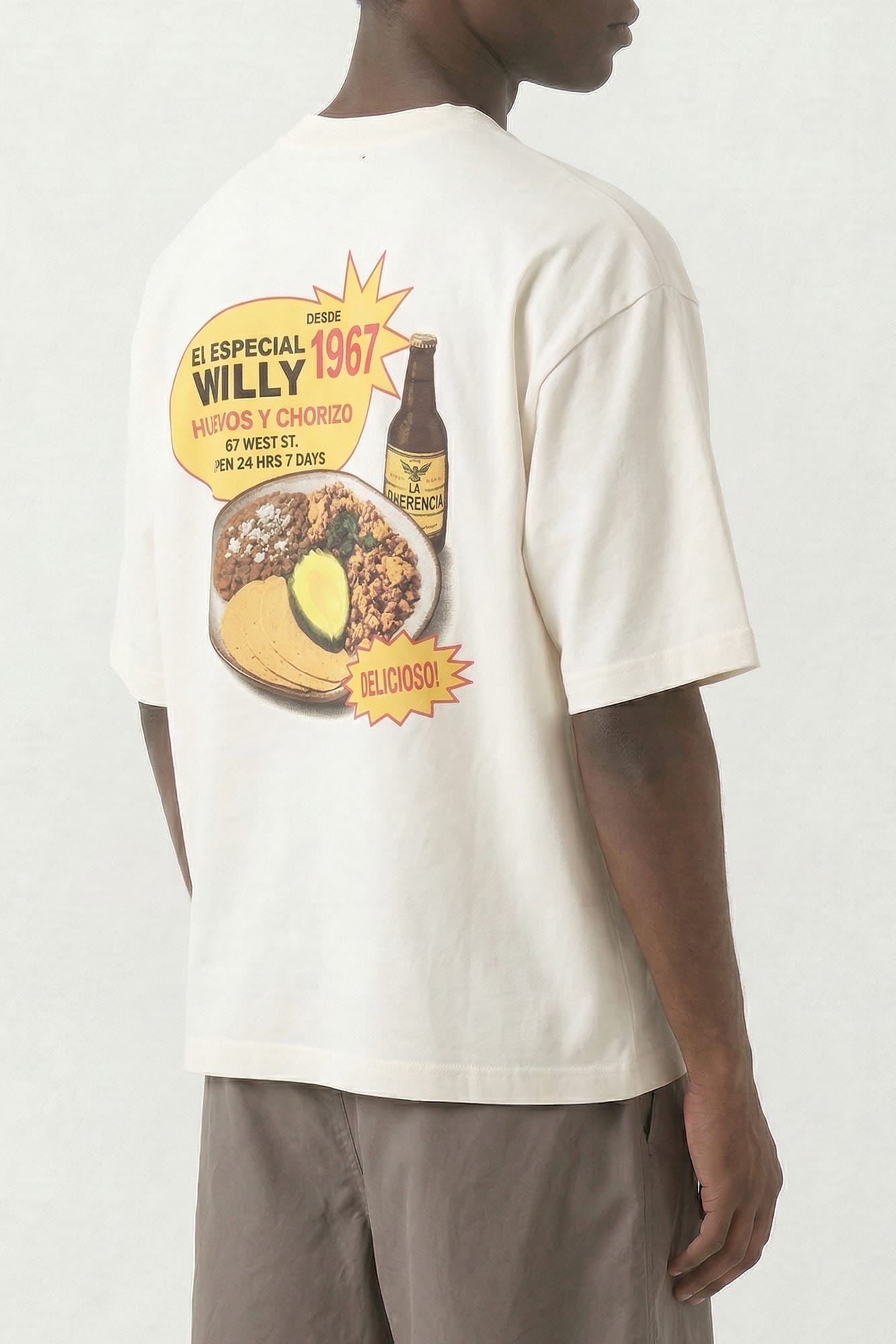 Willy Chavarria Willy's Taco Shop Buffalo Tee