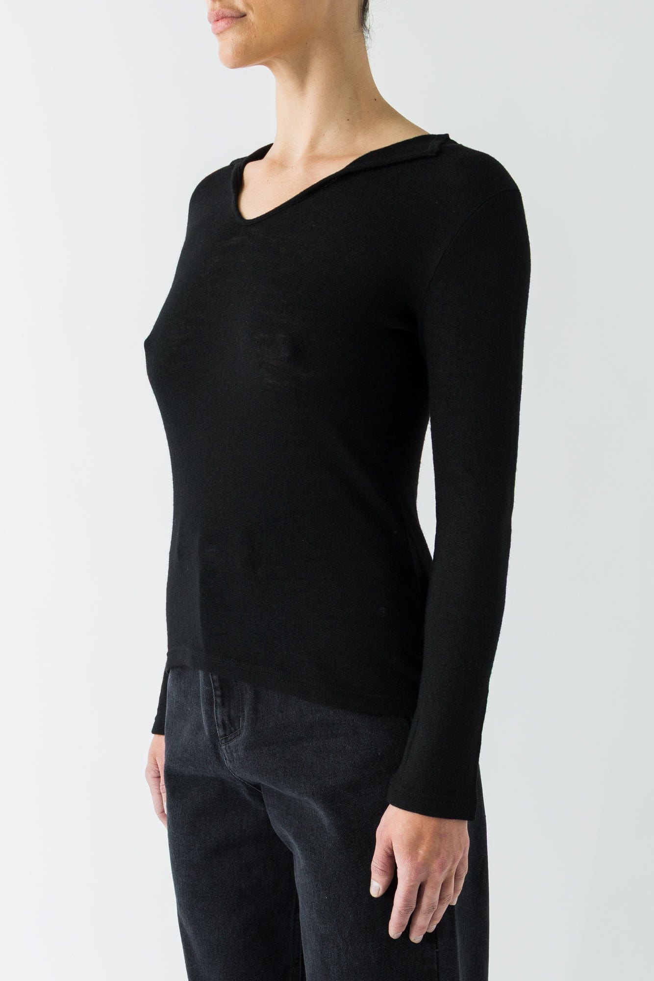 Yohji Yamamoto Backside Lace Up T-Shirt