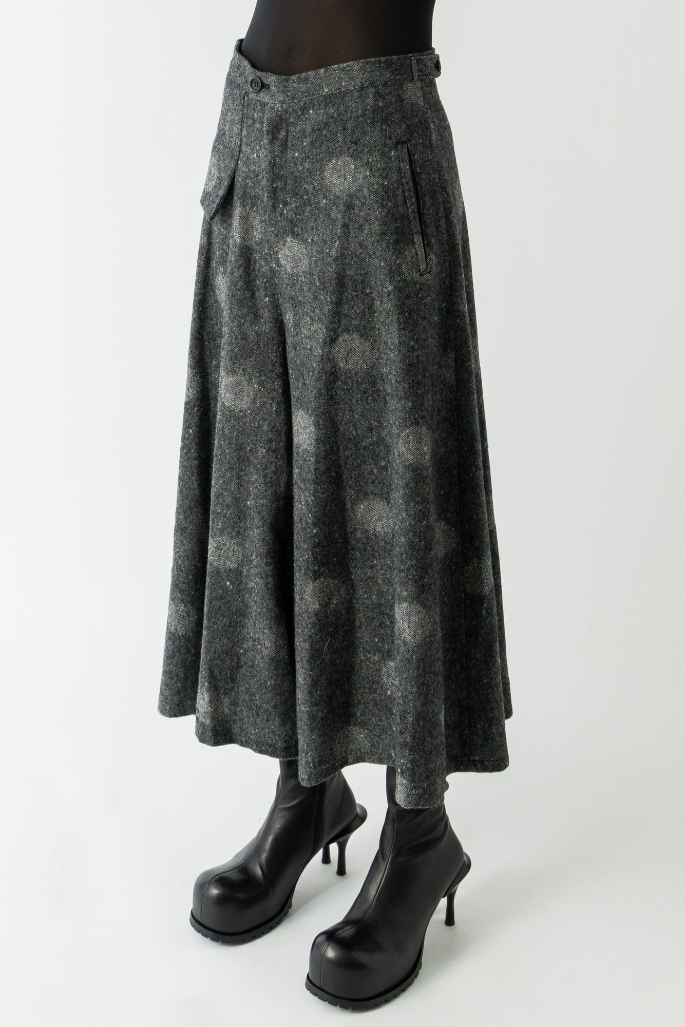 Yohji Yamamoto Flare Pants side