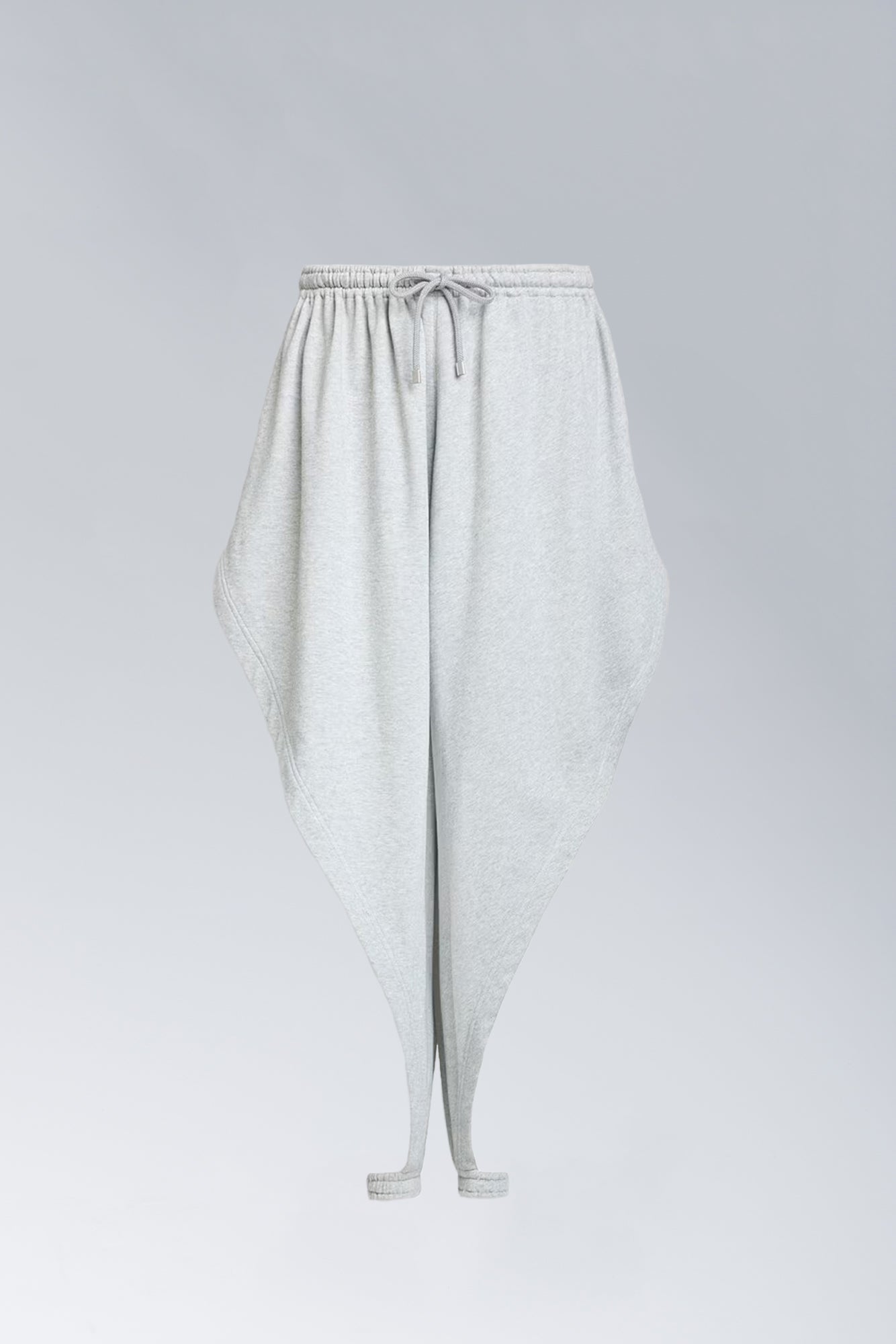 Alaïa Triangle Pant in Grey Fleece
