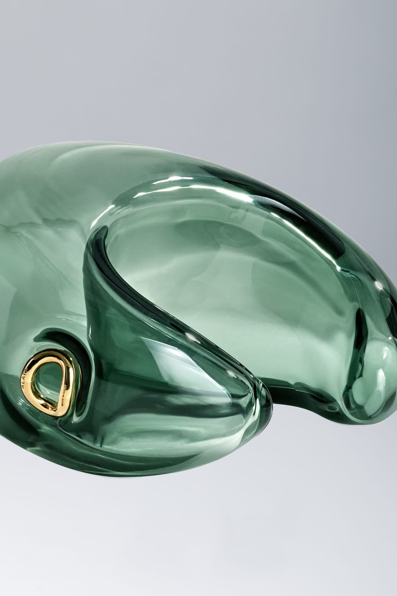 Alaïa Bubble Cuff in Gris side