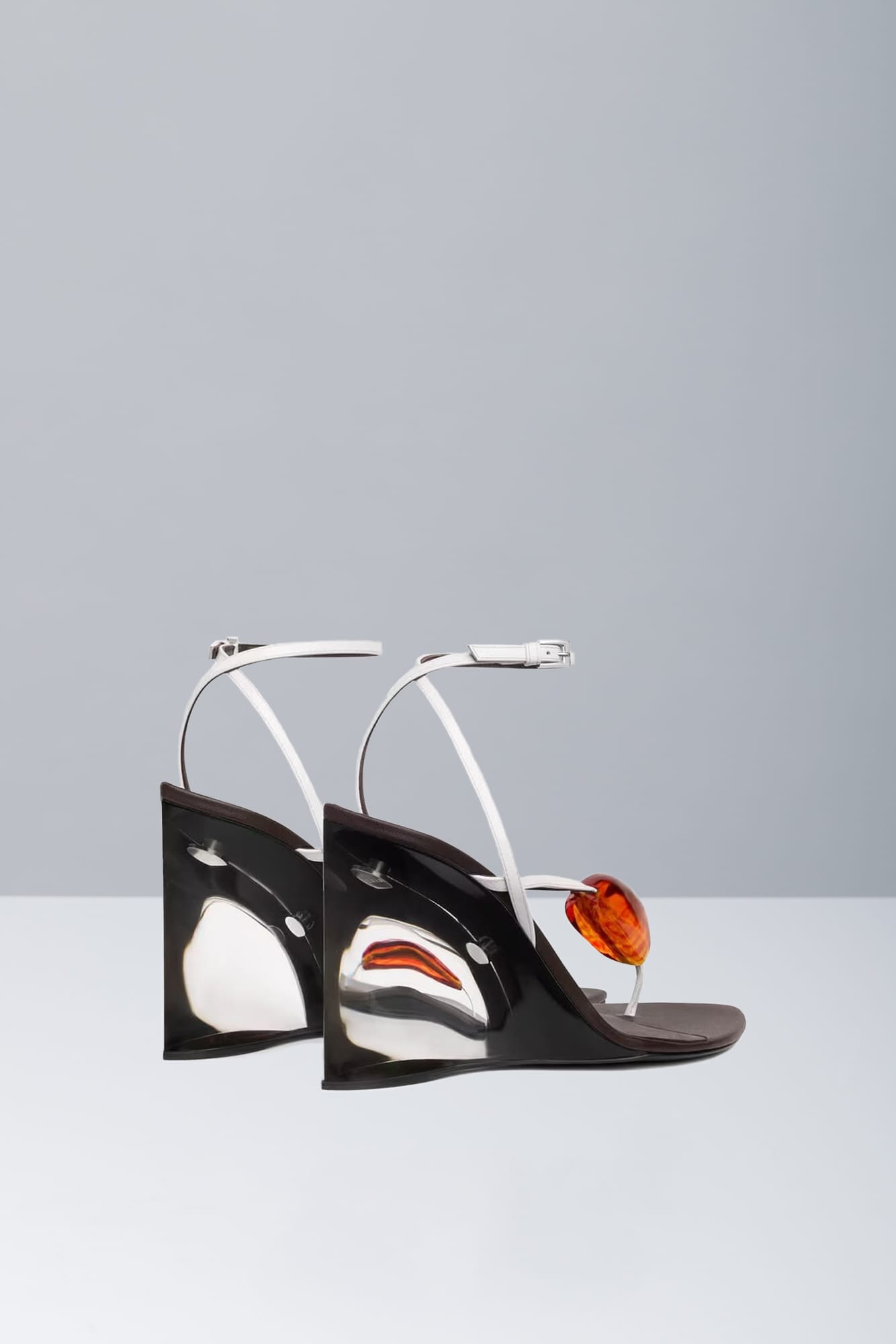 Alaïa Invisible Jewel Mule back