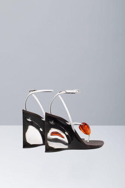 Alaïa Invisible Jewel Mule back