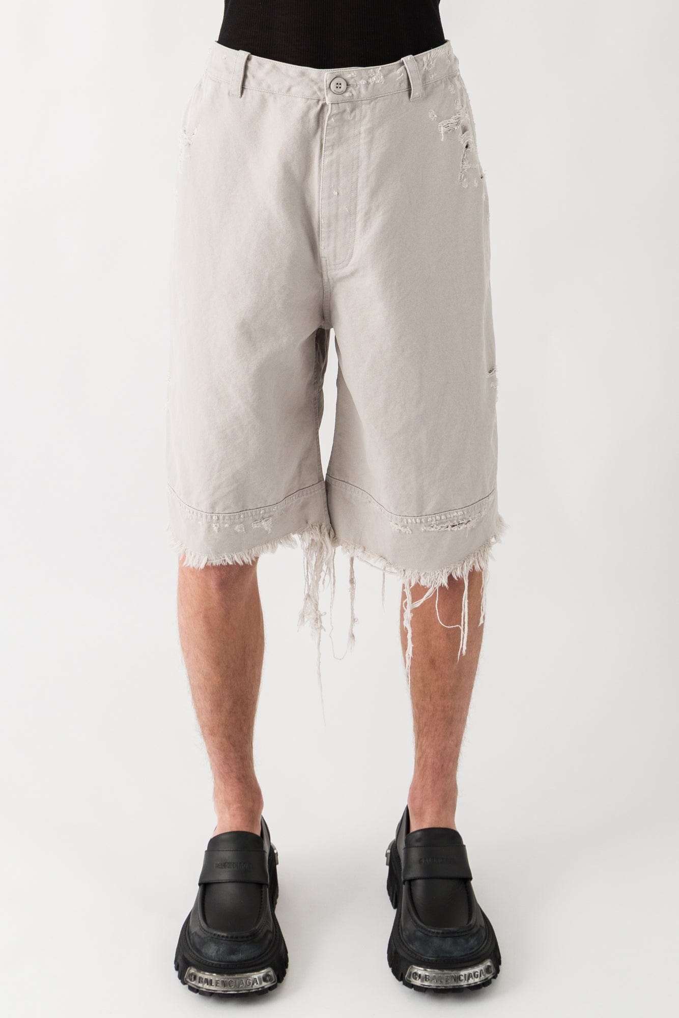 Balenciaga Workwear Shorts in Beige