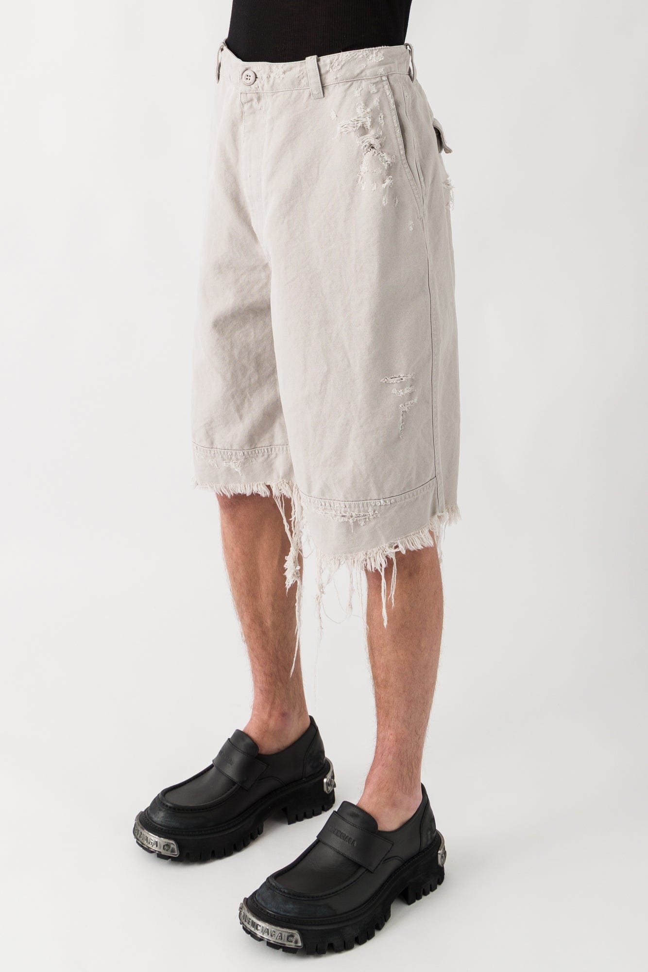 Balenciaga Workwear Shorts in Beige