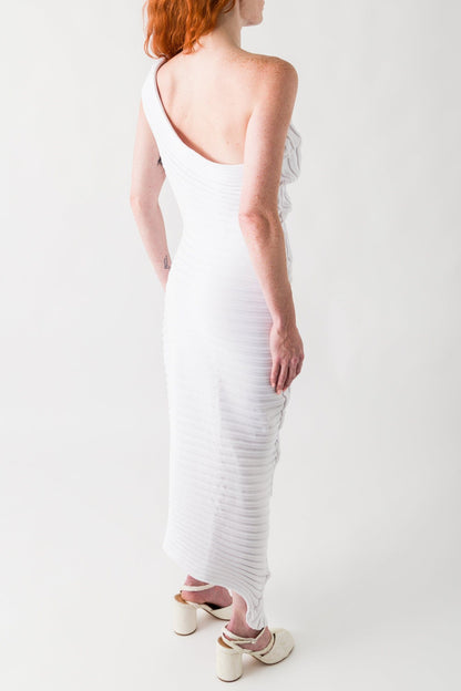 Issey Miyake Knit As It Is Dress back