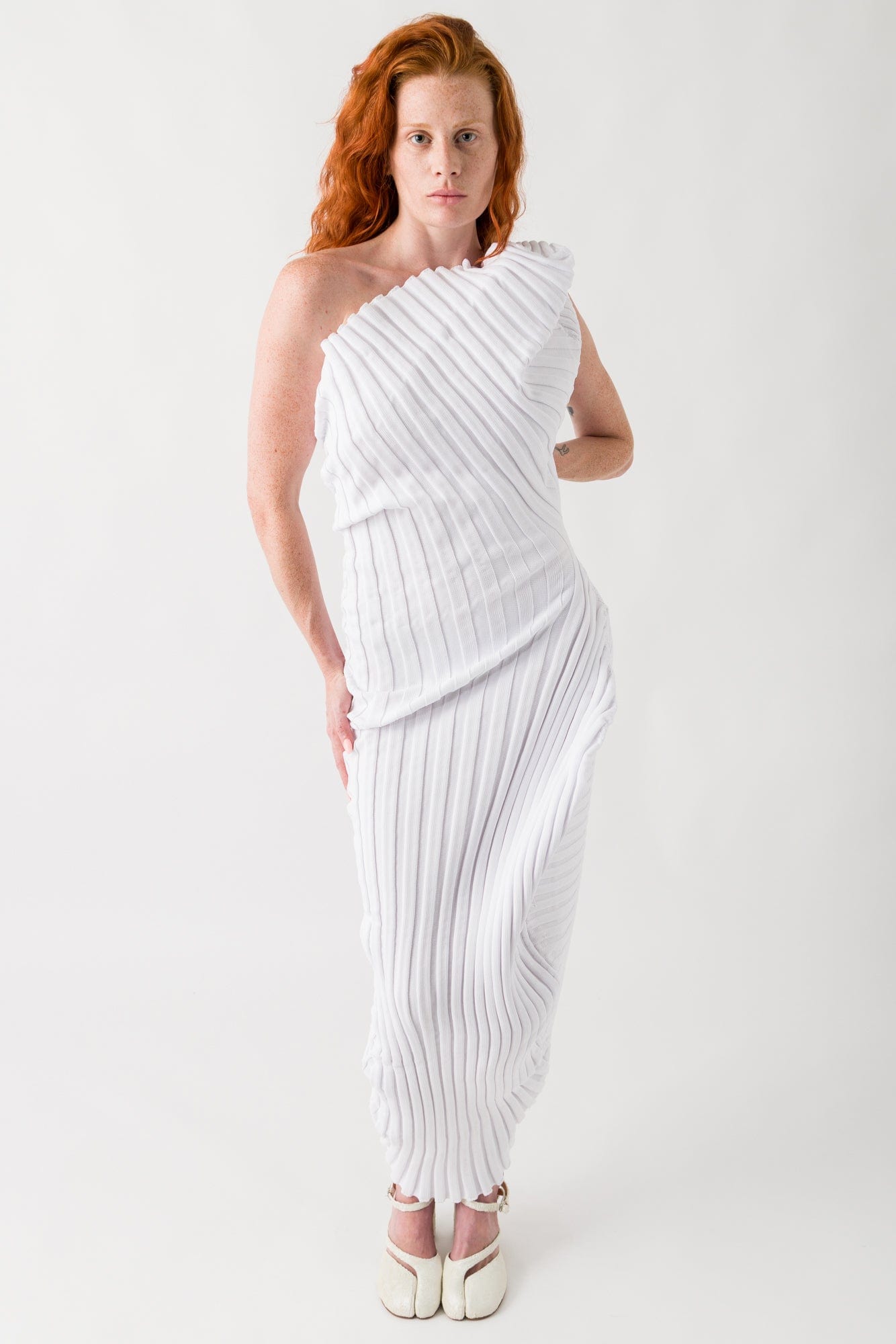 Issey Miyake Knit As It Is Dress full look