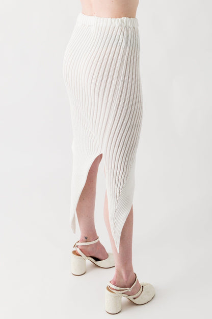 Issey Miyake Subdued Skirt back