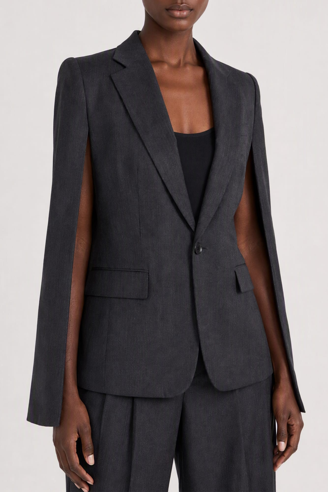 Junya Watanabe Slim Blazer in Charcoal side
