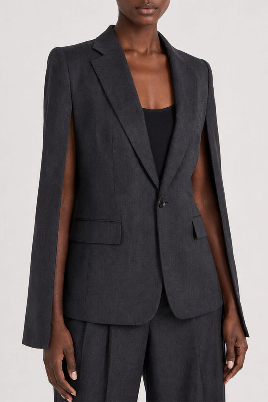 Junya Watanabe Slim Blazer in Charcoal side
