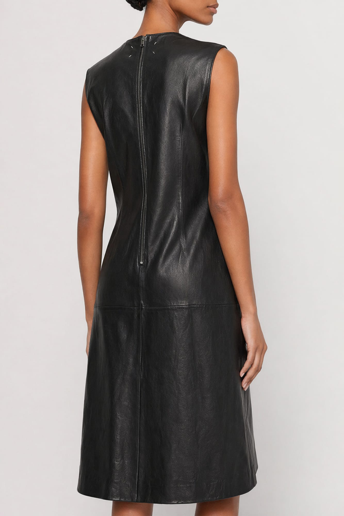 Maison Margiela Leather Midi Dress