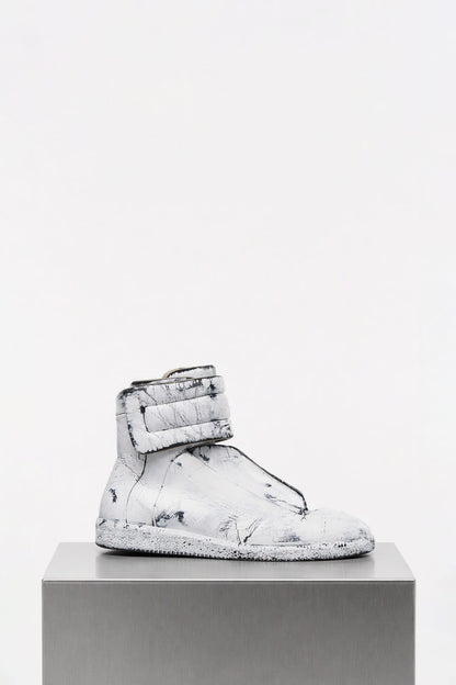 Maison Margiela Future Mid Top in Bianchetto