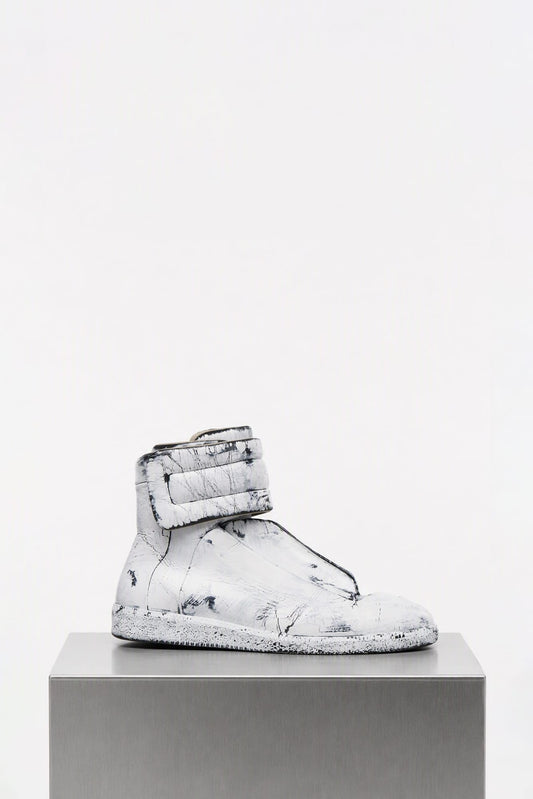 Maison Margiela Future Mid Top in Bianchetto