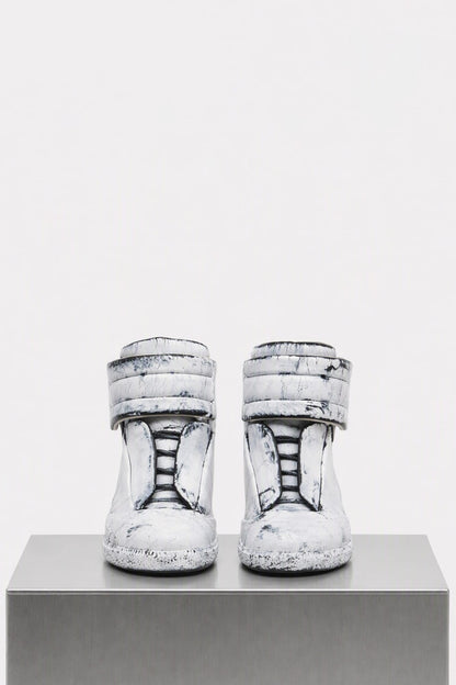 Maison Margiela Future Mid Top in Bianchetto front
