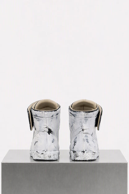 Maison Margiela Future Mid Top in Bianchetto back