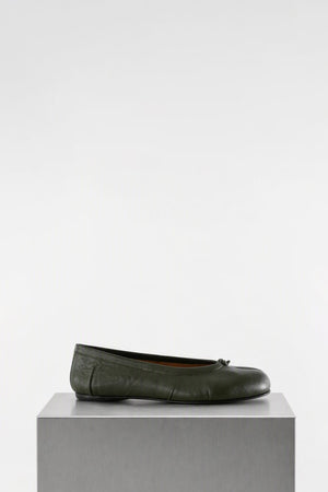 Maison Margiela Tabi Ballerina New in Green