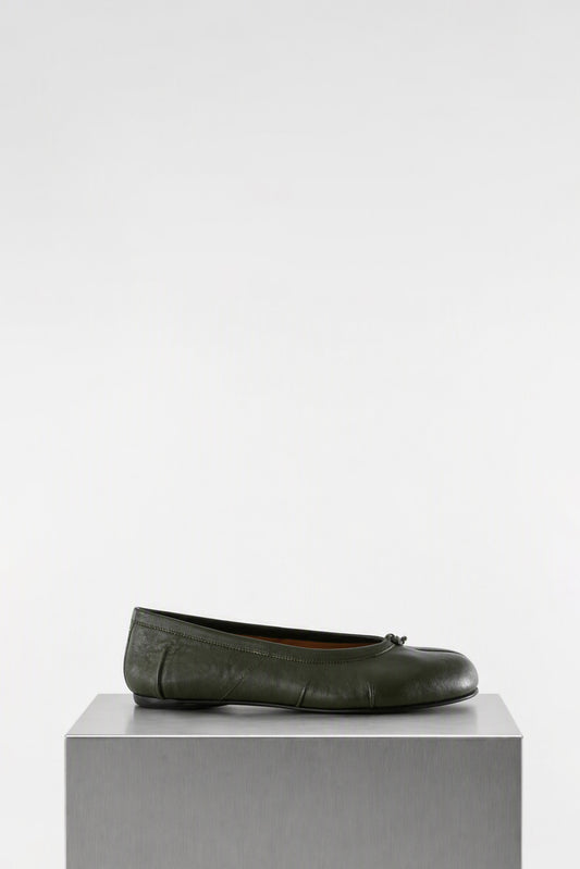 Maison Margiela Tabi Ballerina New in Green
