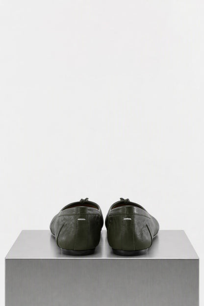 Maison Margiela Tabi Ballerina New in Green back